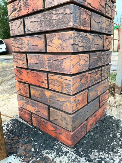 Облицовочный керамический кирпич Flash Kare Строма