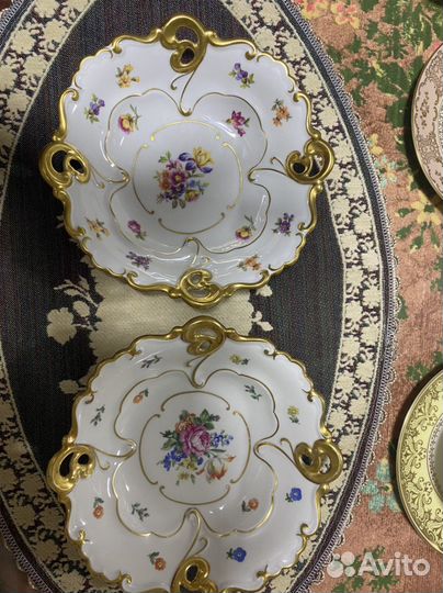 Антикварная тарелка