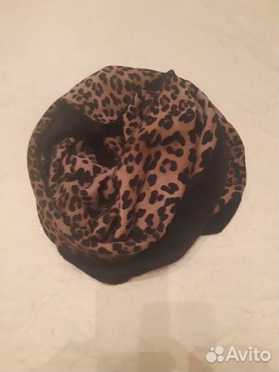 Шарф хомут тёплый