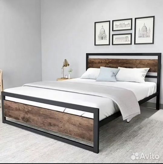 Кровать, мебель лофт