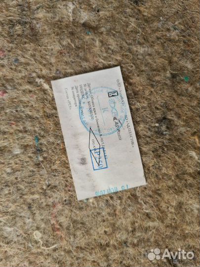 Обшивка салона задняя LADA Largus K4M 2016