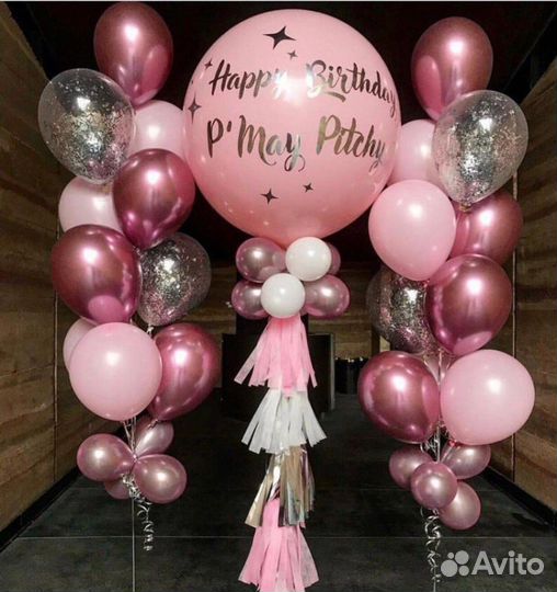 Красивые шары на день рождения