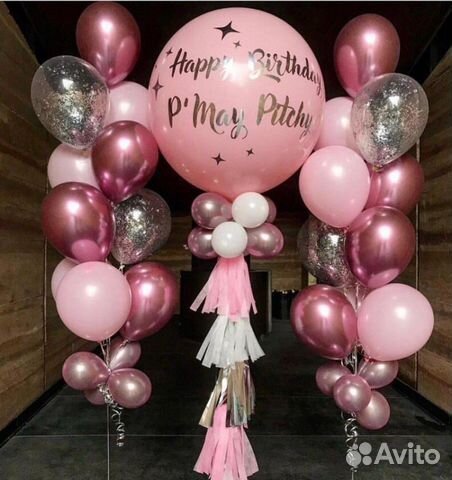 Красивые шары на день рождения