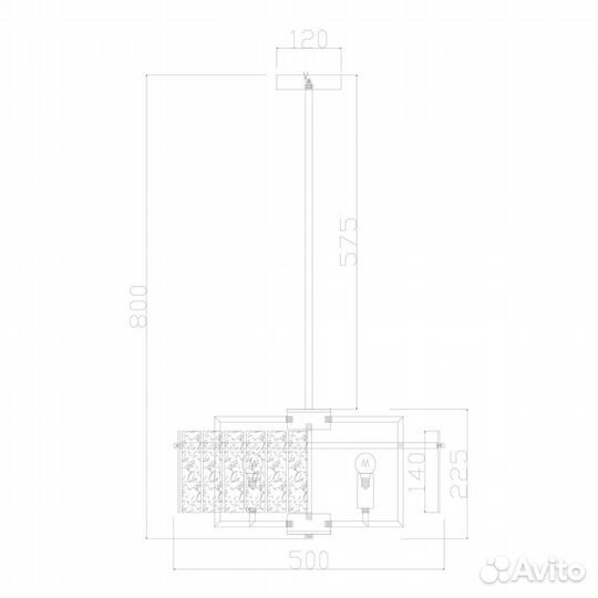 Люстра на штанге Freya Basilica FR5166PL-06BS