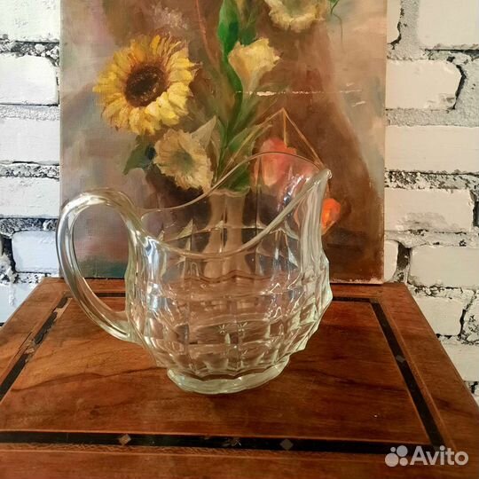 Молочник Сливочник Большой Старинный