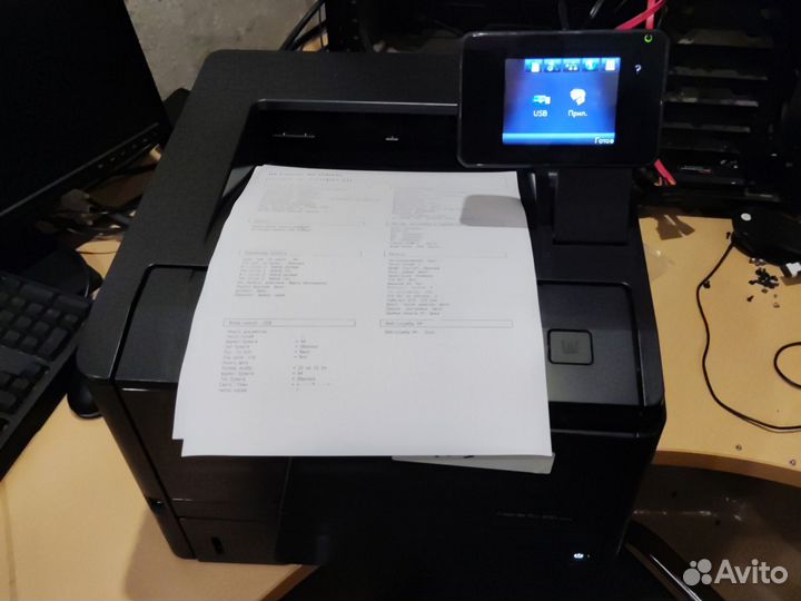 Принтер лазерный hp laserjet pro 400 M401dn