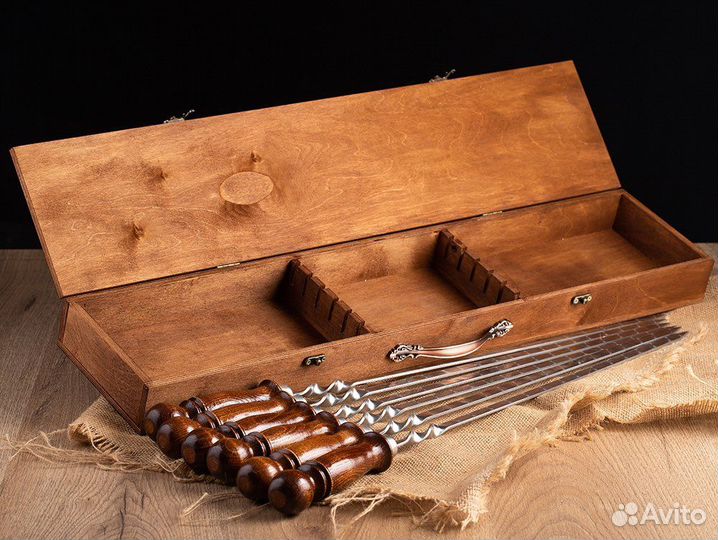 Набор шампуров для барбекю для шашлыка