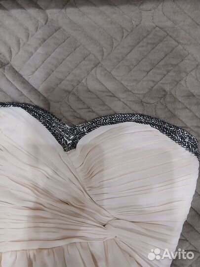 Нарядное платье персиковый цвет Little Mistress 44