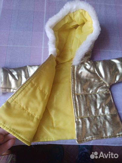 Курточка с капюшоном для куклы до 43 см