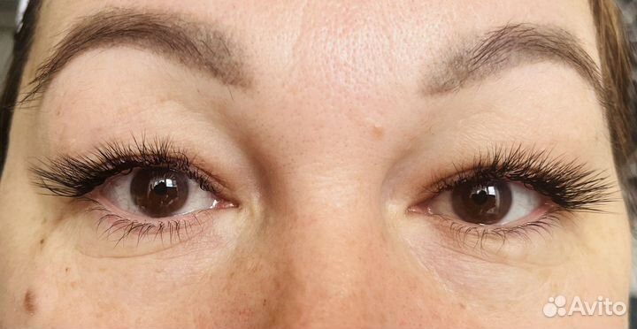 Наращивание,ламинирование ресниц,бровей