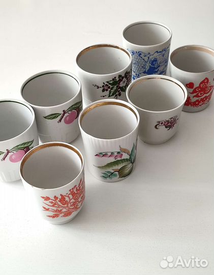 Фарфоровые кружки. Чайные пары