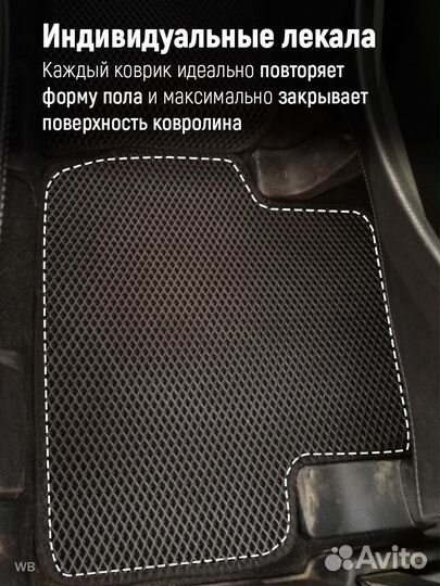 Коврики эва на Toyota Sienta XP170 2015-2022