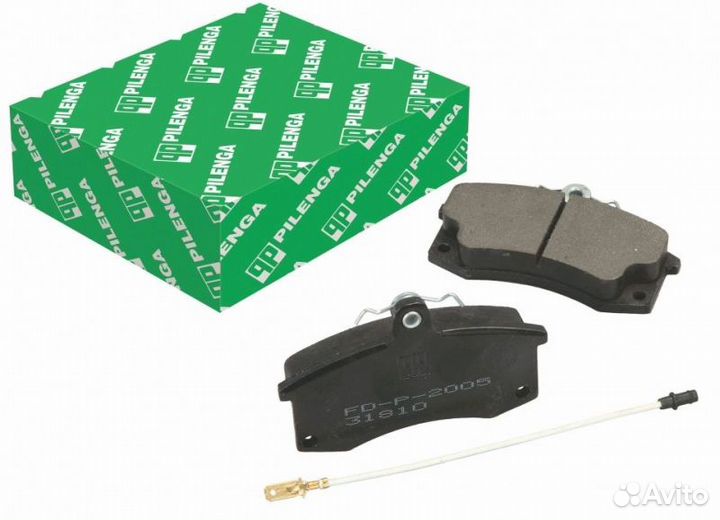 Колодки тормозные дисковые