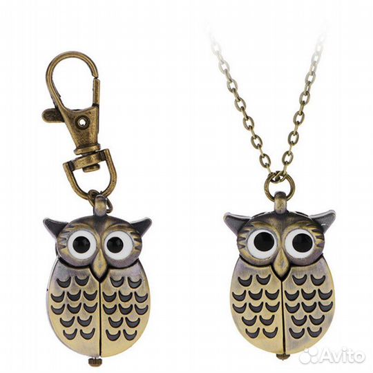 Новые часы кулон Сова