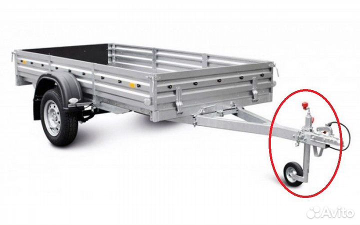 Опорное (подкатное) колесо для прицепа