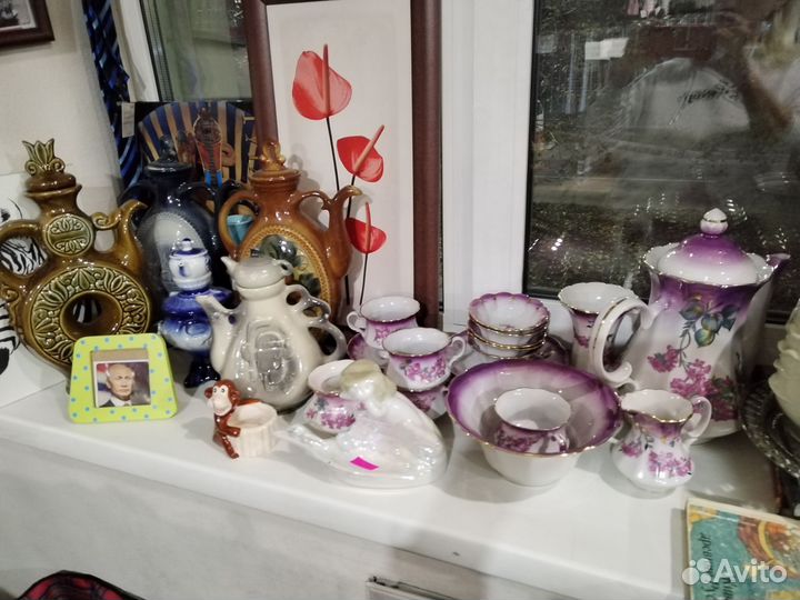 Посуда, сервизы, хрусталь