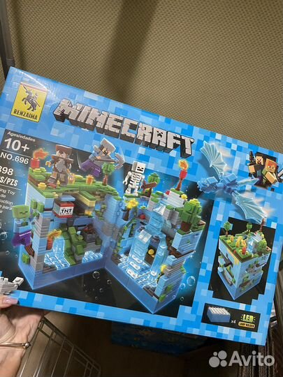 Конструктор lego майнкрафт