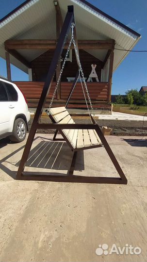 Качели металлические усиленные
