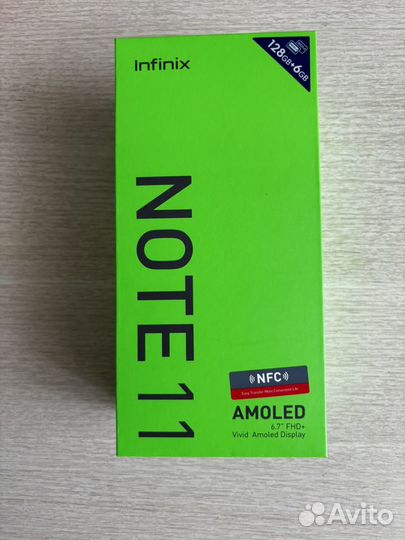 Infinix Note 11, 6/128 ГБ