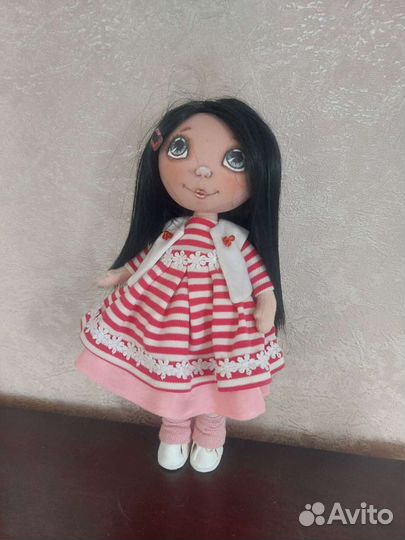 Текстильная кукла ручной работы