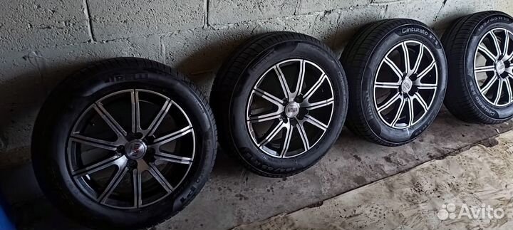 Летние шины Pirelli с литыми дисками R15