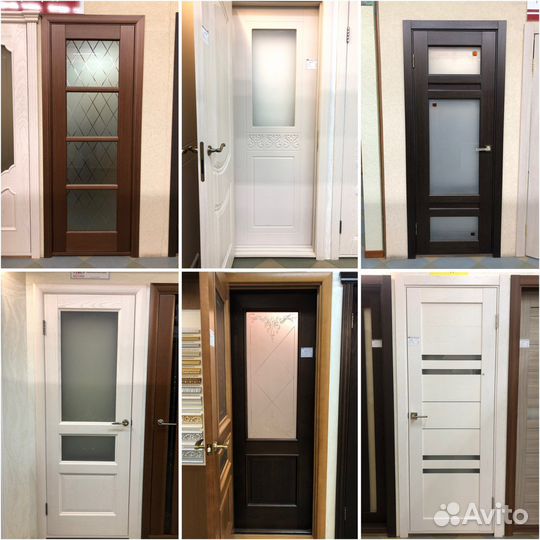 Двери межкомнатные с коробкой