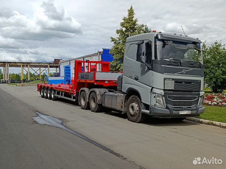 Полуприцеп трал (тяжеловоз) Политранс ТСП 94165, 2023