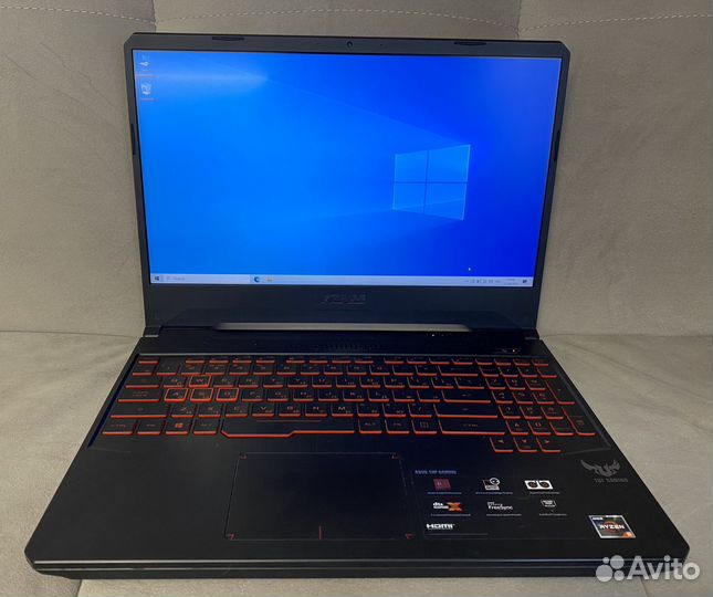 Продам игровой ноутбук Asus TUF Gaming FX505DY