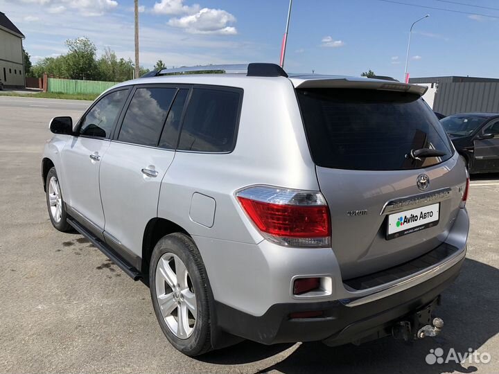 Toyota Highlander 3.5 AT, 2011, 220 000 км