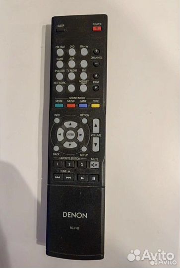 Denon avr 1713 ресивер
