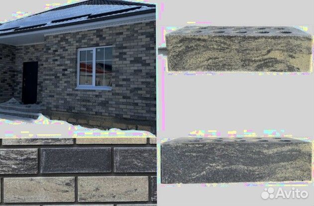 Кирпич облицовочный гиперпрессованный