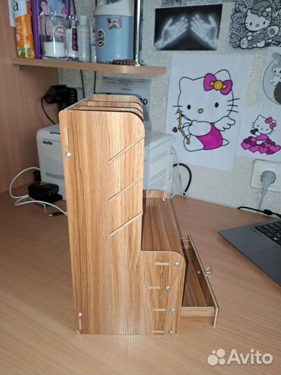 Органайзер для канцелярии деревянный