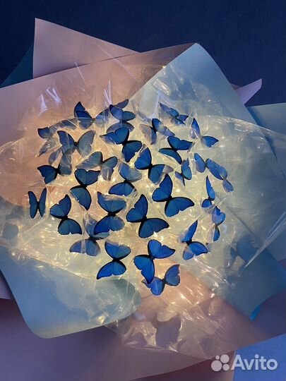 Букеты цветы из бабочек