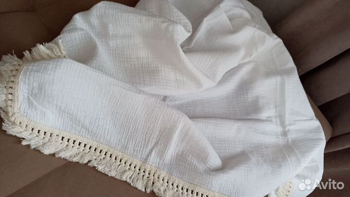 Муслиновый плед детский 120*100