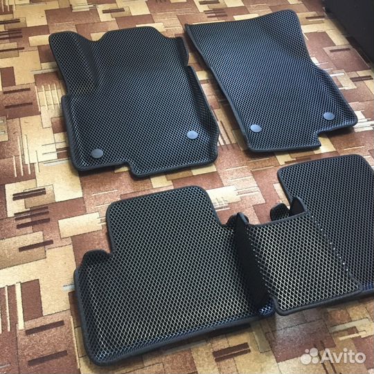 Коврики eva 3d с бортами Volkswagen Tiguan II