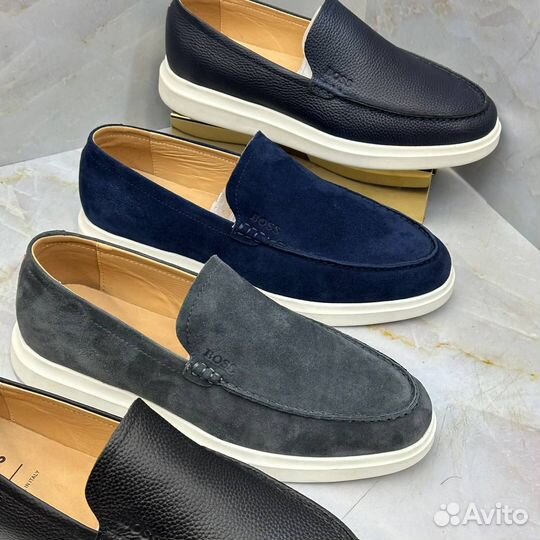 Лоферы мужские hugo boss
