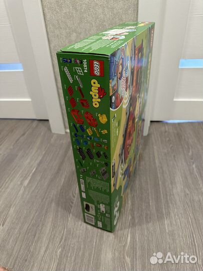 Lego duplo Town Поезд на паровой тяге 10874