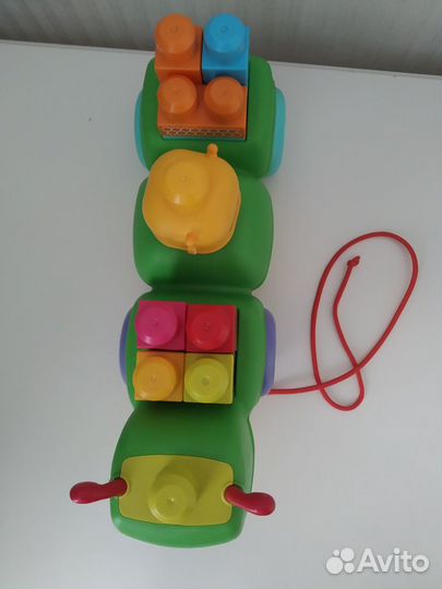 Каталка конструктор музыкальная MegaBloks