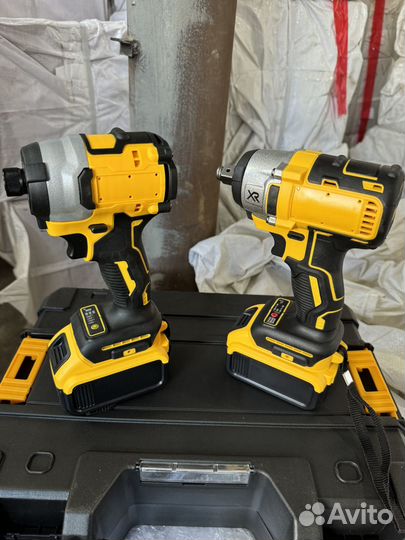 Набор 2в1 DeWalt (аналог) винтоверт+гайковерт