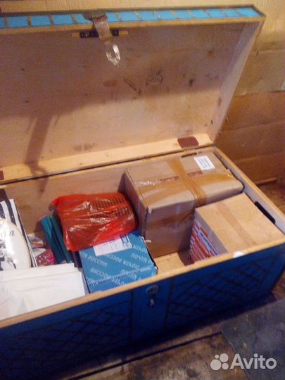 Сундук деревянный большой