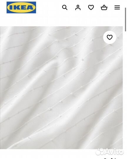 Шторы Matilda Икеа IKEA 140x300 новые в упаковке