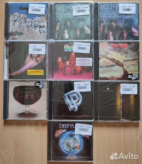 Deep Purple - CD оригиналы фирма (новые)