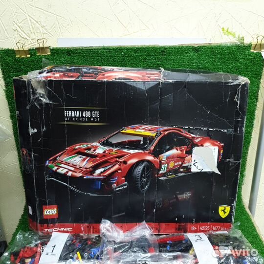 Lego Technic 42125 россыпь