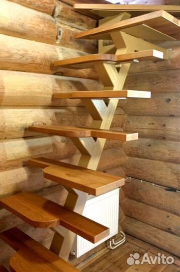 Металлокаркас для лестницы 