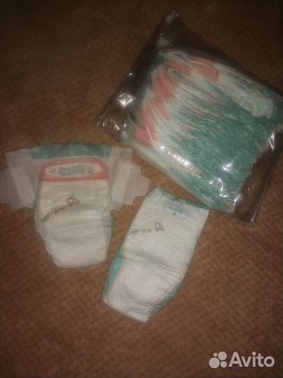 Подгузники 16 шт