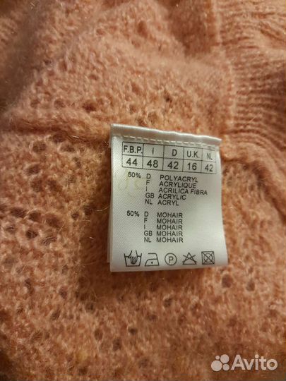 Теплая кофточка женская ажурная