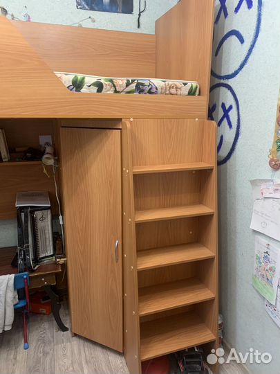 Кровать-чердак