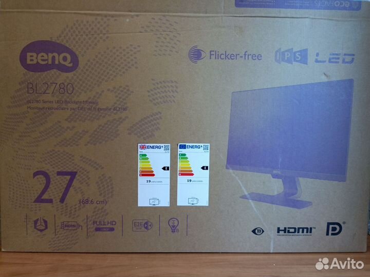 Монитор benq 27 Дюймов IPS