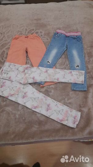 Большой пакет вещей на девочку