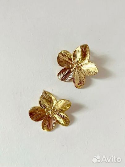 Серьги Flower